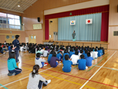 上真野小学校・石神第二小学校・金房小学校・鳩原小学校