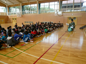 上真野小学校・石神第二小学校・金房小学校・鳩原小学校