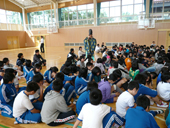 上真野小学校・石神第二小学校・金房小学校・鳩原小学校